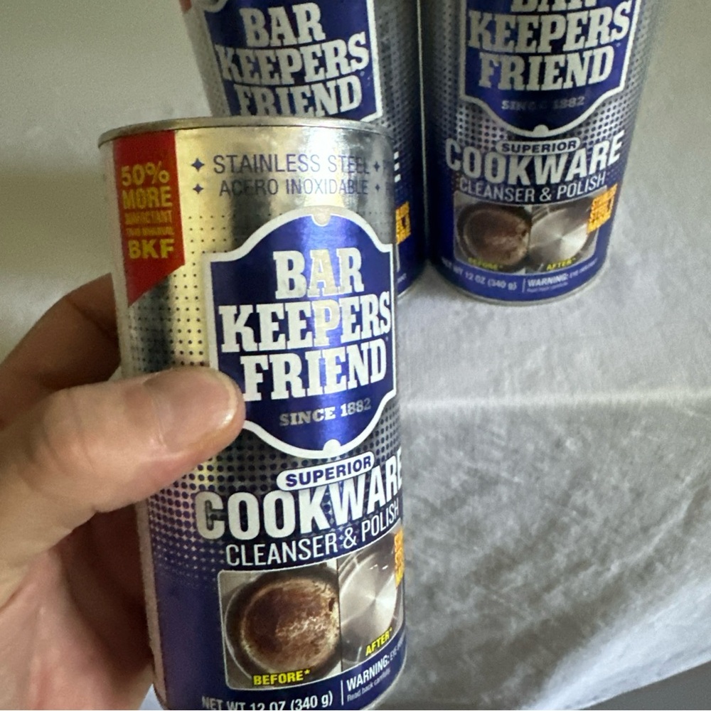 Bar Keepers Friend-Cookware New Again With This Cleaner-Shine-Many Applications